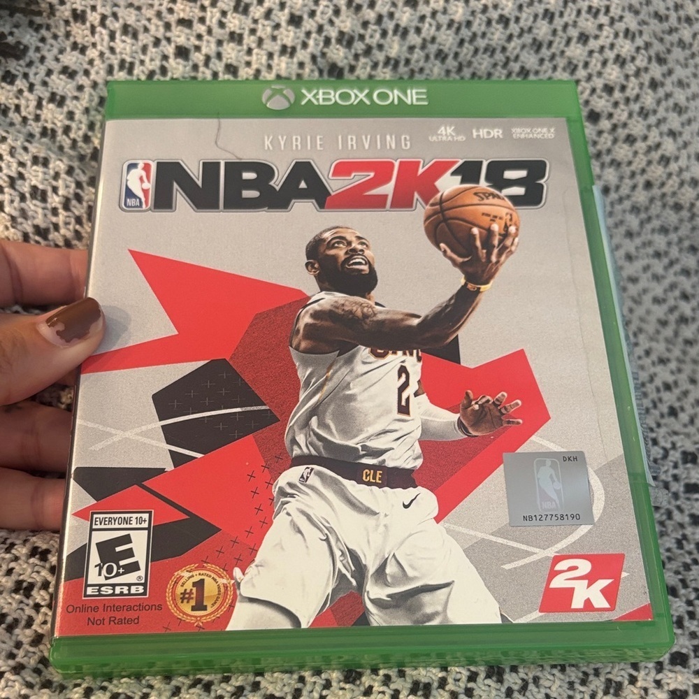Xbox one NBA 2k18 video game